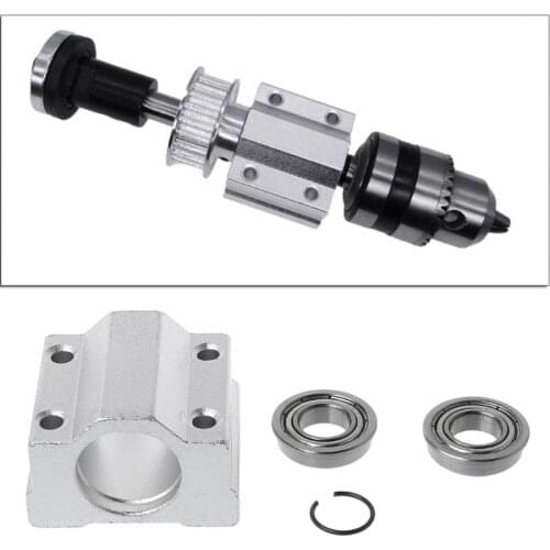 10mm Hole Slider For Electric Drill No Power Spindle Assembly DIY Woodworking Cutting Grinding Small Lathe Trimming Belt Drill