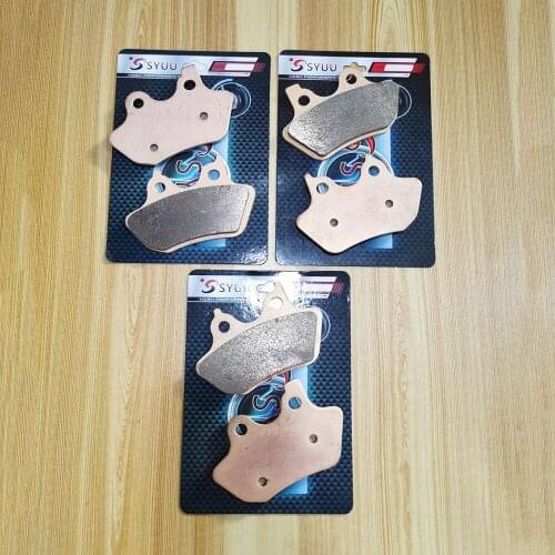 Front Rear Sintered Metal Brake Pad Brakes for Harley Davidson V-Rod VRSCA VRSCB 2002 2003 2004 2005 FLHX Street Glide 2006-2007