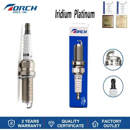 Candle Replacement for NGK ILFR5T11 Spark Plug Iridium PLATINUM TORCH KH5RTIP-11 Denso IKH16 Champion OE190 Engines Components
