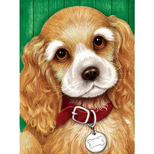 Animal Dog Cross Stitch 11CT Embroidery Kits Needlework Craft Printed Canvas Cotton Thread Home Decoration New Design Hot Sell