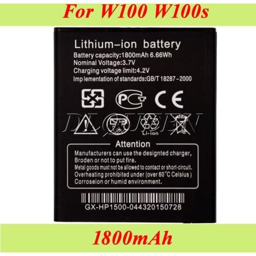1800mAh For THL W100 Battery for Thl W100S Batterie Bateria Accumulator AKKU