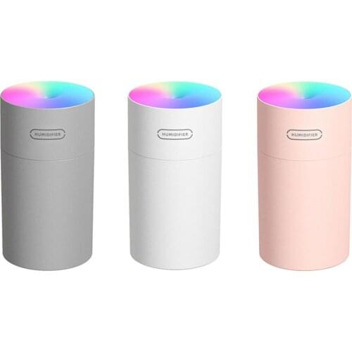 270ml Portable Mini Car Aromatherapy Humidifier Diffuser Essential Oil Diffuser USB Ultrasonic Aroma Humidifier For Home Office