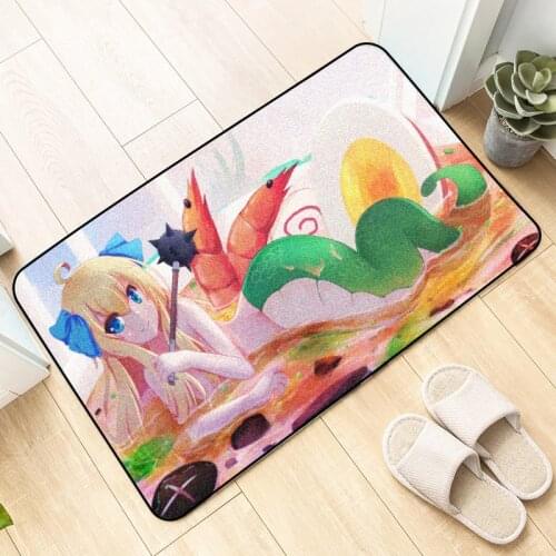 Anime Dropkick On My Devil Jashin-chan Floor Mat Carpet Decor Bedroom Anti-slip Rugs Doormat Kitchen Mats