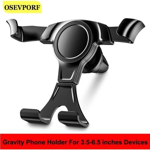 Car Phone Holder No Magnetic Gravity Stand Mobile Support Holder in Car Phone Mount Holder Stand for Xiaomi Redmi Note 7 Xiaomi