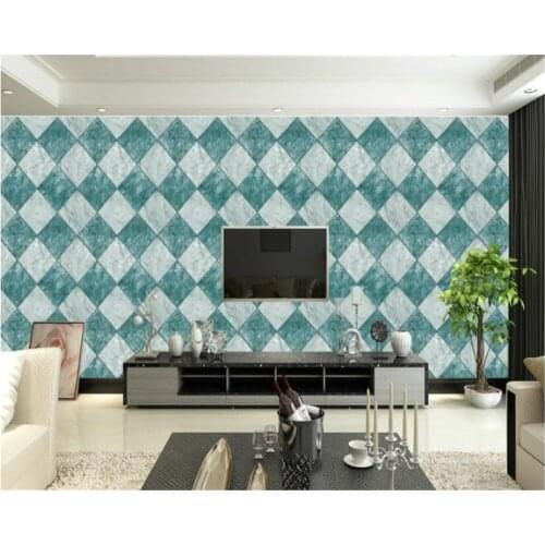 Beibehang wallpaper for walls 3 d Vinyl wall 3D marble style PVC lattice wallpaper papier peint mural 3d wallpaper rol l behang