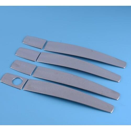 Beler Stainless Steel Door Handle Cover Trim 8pcs Fit For Vauxhall Opel Astra H J Mokka Corsa D Zafira B Insignia Meriva Antara