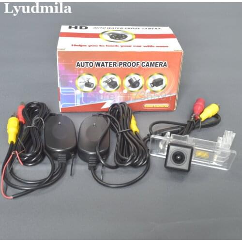Lyudmila Wireless Camera For Skoda Rapid Hatchback / Liftback Car Rear view Camera / HD Reverse Back up Camera Parking Camera