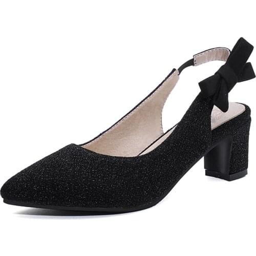 Big Size 9 10 11 12 13 14 15 16 17 high heels sandals women shoes woman summer ladies Pointed bow sandals