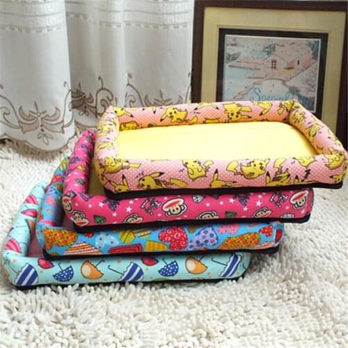 DAINCHOUL Cartton Dogs Bed Sofa Mat 4 Season Common Dog Bed House Oxford Cloth Waterproof Breathable Pet Kennel