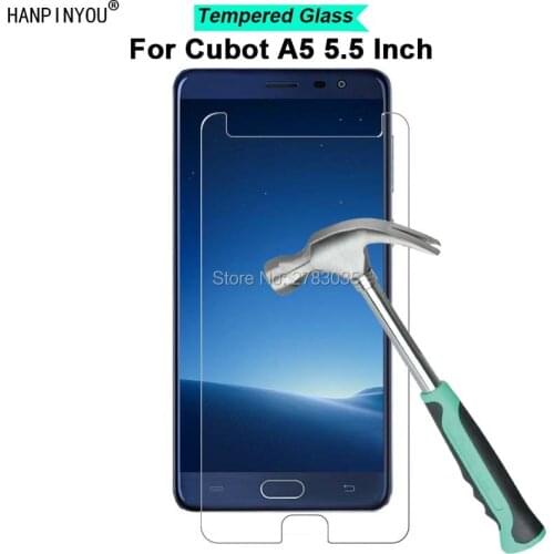For Cubot A5 5.5" New 9H Hardness 2.5D Ultra-thin Toughened Tempered Glass Film Screen Protector Protect Guard