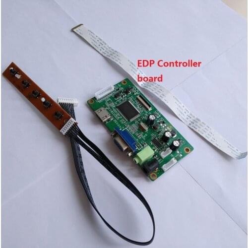 For N173HGE-E21 EDP KIT VGA LED EDP 1920X1080 30Pin Controller 17.3" board SCREEN display monitor DRIVER LCD DIY