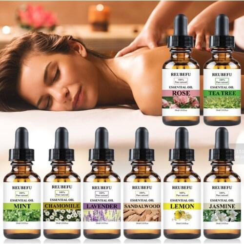 Plant Extracts Essential Oil 30ml Pure Natural Aromatherapy Diffuser Oil Soothes Comfort Dry Skin Massage Essence