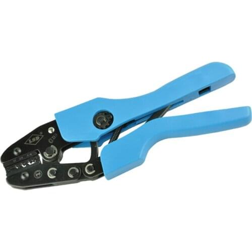 Ratchet crimping pliers for non-insulated terminals and connectors 1.5-6mm2,wire crimping hand tools crimper AN-156W