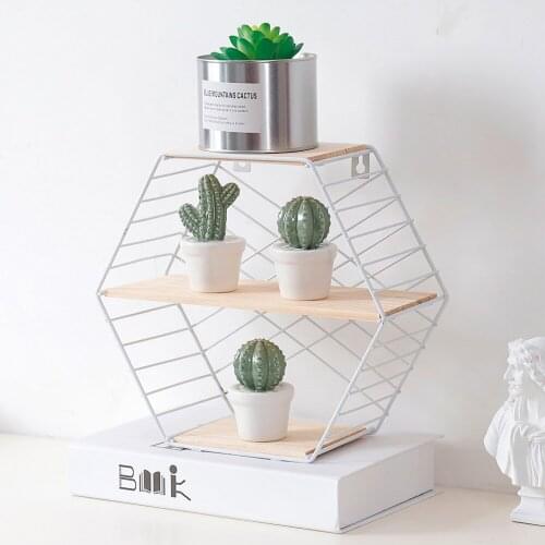 Metal Iron Wall Hanging Shelf,Teen Girl Living Room Bathroom Decoration,Nordic Home Decor,Decorative Panels,Storage Holder Rack