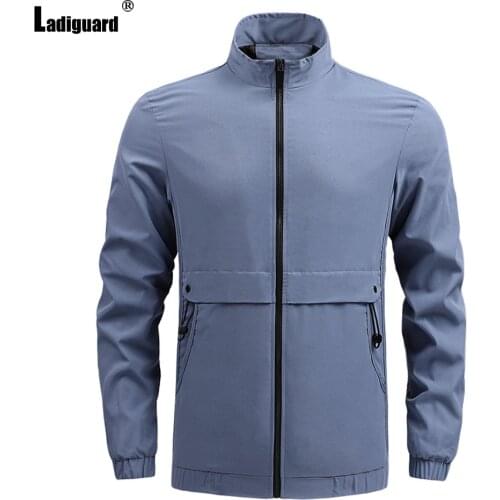 Plus Size 5xl Men Fashion Top Streetwear 2021 Autumn Jackets Long Sleeve Multi-Pocket Zipper Jacket Mens Outdoor Cargo Outerwear
