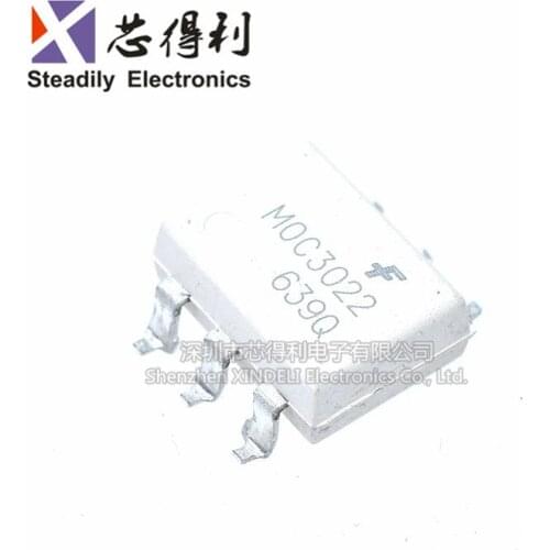 10pcs/lot Original Moc3022sm Moc3022 Coupler Sop-6 Optical Isolator