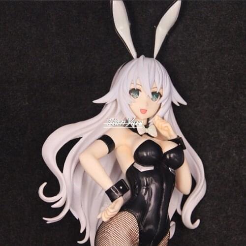 FREEing Choujigen Game Neptune Black Heart Bunny ver. Japan 1/4 PVC Action Figure Toys 43cm