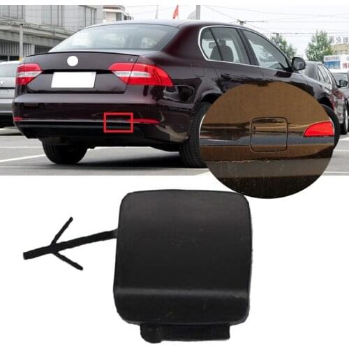 Roavia For Skoda Superb Sedan 2008-2013 Car Rear Bumper Trim Tow Cover Bracket Shell Trailer Cap Towing Lid Trim Hood Not Paint