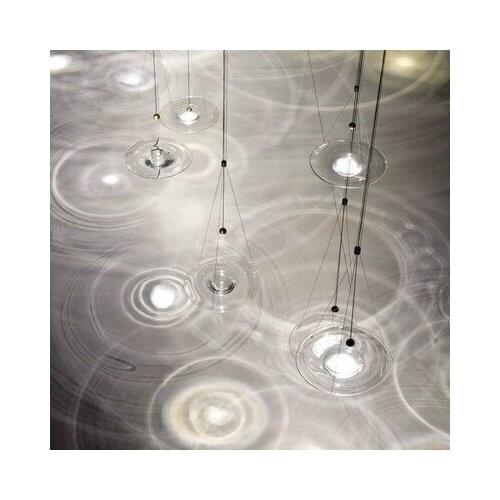 Nordic crystal black pendant lamp lighting dining room design lamp lampes suspendues hanglampen luzes de teto