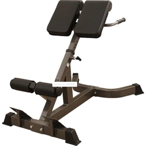 V602 Cushion Height 8 Gear Adjustment Fitness Chair Folding Roman Chair Bench Indoor Multifunctional Waist Exercise Equipment