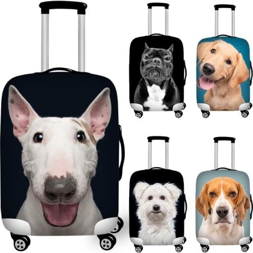 Nopersonality Printing Dog Luggage Protective Cover for Travelling 18-32 inch Trolley Case Suitcase Covers travel Accessories