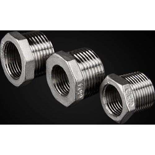 1PC 304 stainless steel pipe fittings, core thread, core internal and external tooth joint 1/2" DN15, 3/4" DN20, 1" adapter