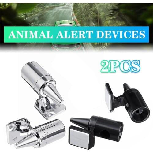 2PCS Universal Car Auto Animal Whistle Device Bell Deer Warning for Whistles Bells Safety Alert Device