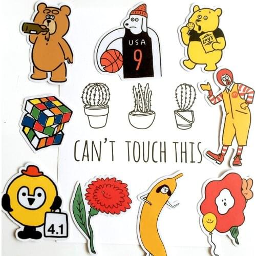 26PCS Cute funny expression Stickers Crafts And Scrapbooking stickers book Student label Decorative sticker kids toys