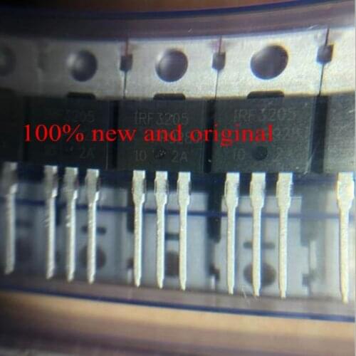 50pcs/lot IRF3205 IRF3205PBF 3205 MOSFET N-CH 55V 110A TO220 IC