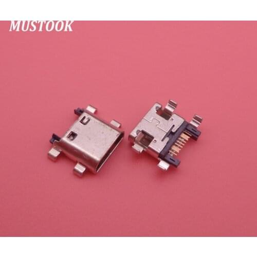 50pcs/lot Micro mini USB Charging charger Port Jack socket Connector female plug dock 7 pin For Samsung J7 J700 Express 2 G3815
