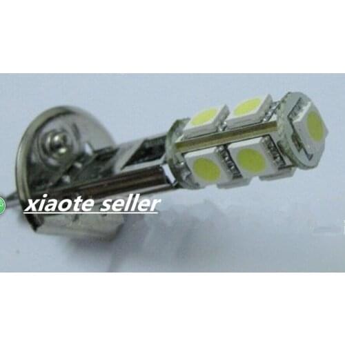 12pcs/lot Automotive auto LED fog lamp H1 12V 5w white 9beads/13beads