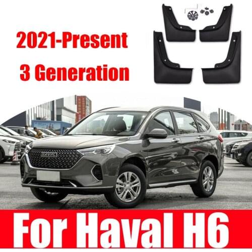 Car Mudflap Fender Fender Mud Flaps Guard Splash Flap Mudguard For Haval H6 3th Gen 2021 2022 Accessories
