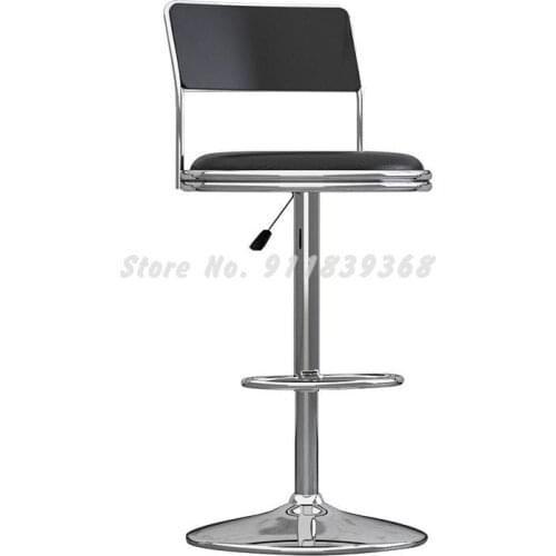 Bar Chair Lift Bar Chair Cashier Back Bar Chair High Chair Mobile Phone Shop Front Desk Stool High Chair