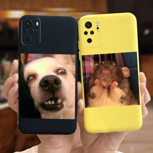 For Xiaomi Redmi Note 10s Case Redmi Note 10 note10 Pro Back Cover Funny Pattern Soft Phone Case For Xiomi Redmi Note 10 Pro Max