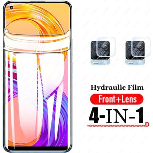 Realmi 8 Pro Hydrogel Film for Oppo Realme 8 Pro 8pro Anti-scratch Front Back Screen Protector Camera Film Note Glass Realmy8pro