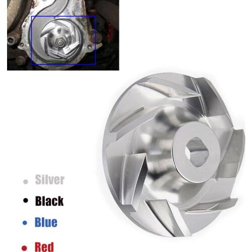 CNC Billet Aluminum Water Pump Impeller For Polaris ATV RZR 800 2008 - 2014 2013 2012 2011 2010 2009 Replace 5433684 quadricycle