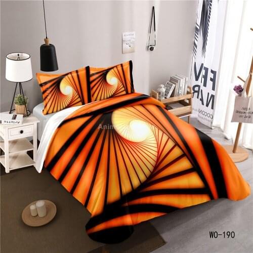 Distort Reality Europe Warp Space Time 3D Print Comforter Bedding Set Adult Duvet Cover Set Queen King Double Size Bed Home Gift