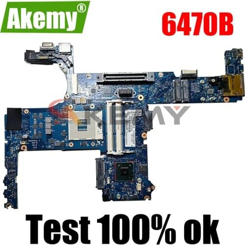 AKemy Laptop motherboard For HP Probook 6470B 8470P Mainboard 6050A2466401 687828-001 686037-601 SLJ8A