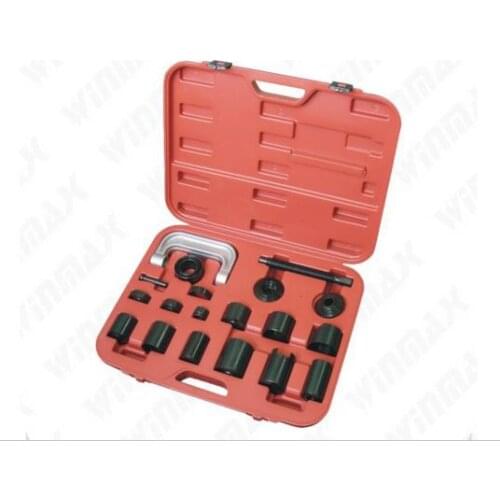 21 Pcs Master Adaptor Set Ball Joint Service Kit C Press Truck Car Ball Joint Kit Remover Installer Car Repair Tools