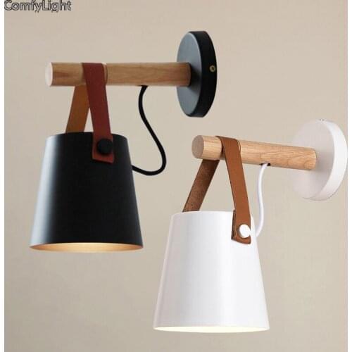 Nordic indoor Wall lamp bedroom bed light lighting fixture bedside living Dining room atelier desginer decoration hotel shop E27