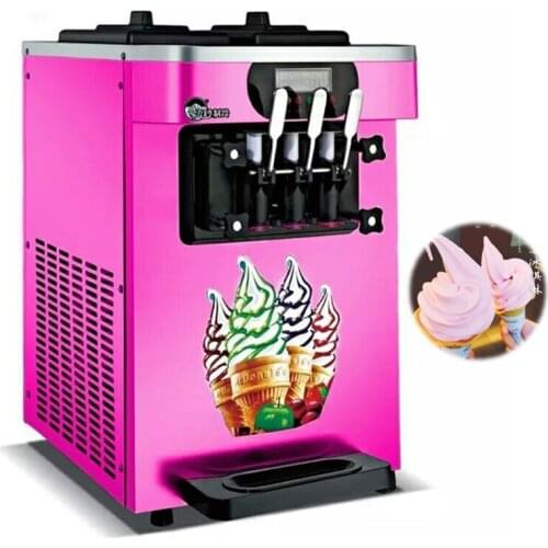 New Ice Cream Making Machine Commercial Fully Automatic Ice Cream Maker Stainless Steel Sweet Cone Ice Cream Machine