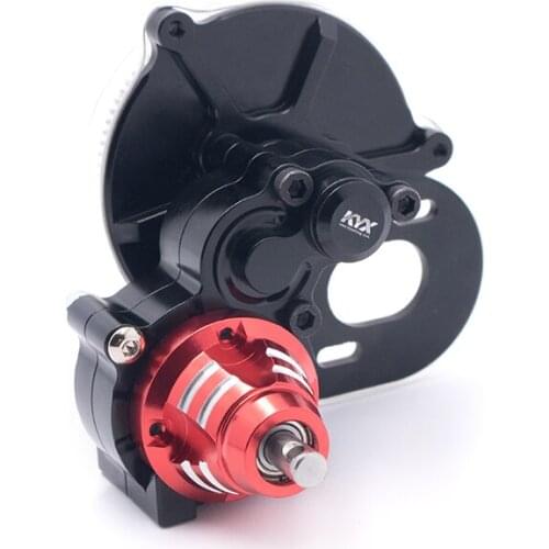 CNC machining all metal gearbox and chassis for 1/10 Axial wraith