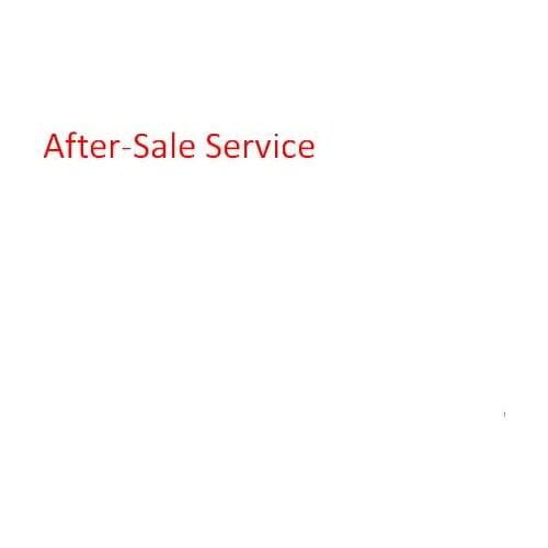 After-sale service
