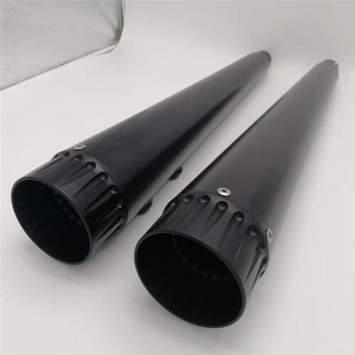 Motorcycle Staggered Shortshots Exhaust Pipes Fit For Harley Touring Electra Glide Road Glide Street Glide Road King 00-2020