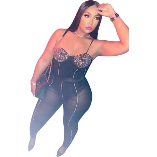 2021 Ins Internet Celebrity Famous Women Playsuit Sling Strapless Floorlength Net Yarn