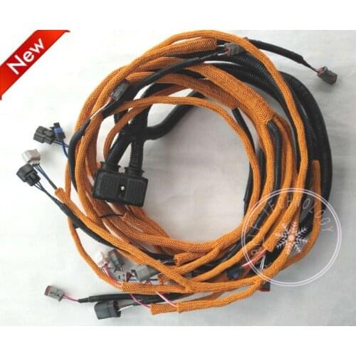 Diesel fuel engine cable wire harness 6251-81-9810 for komatsu PC400-8