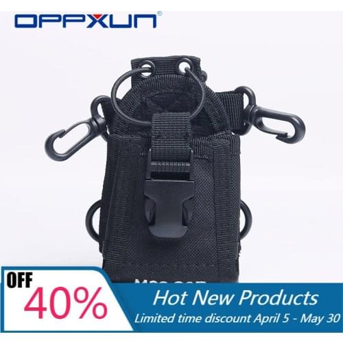 1PC MSC-20B Nylon Pouch Bag Walkie Talkie Carry Case for Baofeng UV5R UV82 bf888S UV-9R Plus TYT Mototrola Ham Two Way Radio