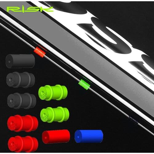 10pcs Silica Bicycle Cable Cover Cable Protector Housing Plug MTB Road Bike Brake Shifter Cable Nightlight Protector Ring Ultral