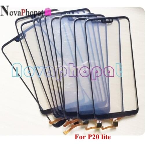 Novaphopat Nova 3E Sensor For Huawei P20 Lite P20Lite Touch Screen Digitizer Glass Panel ; 10pcs/lot