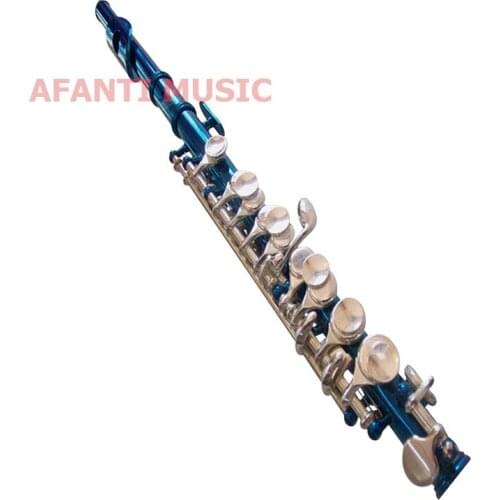 Afanti Music Bb tone / Cupronickel / Nickel Blue Piccolo (API-107)